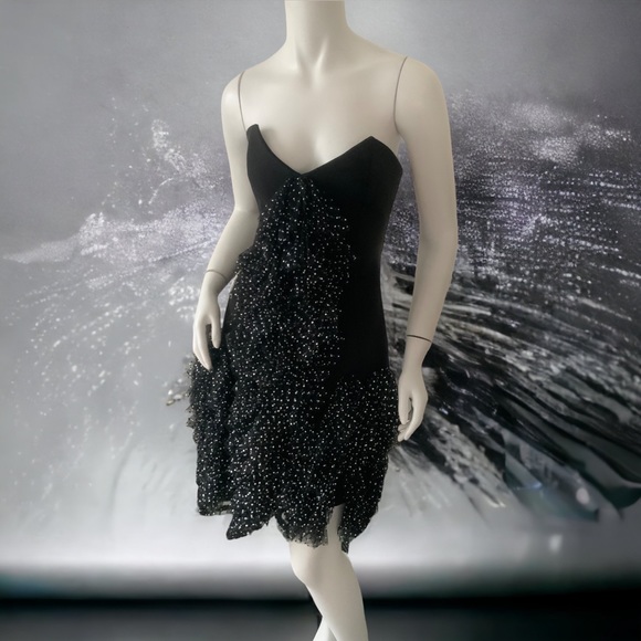 NWT Carmen March Strapless Mini Dress Size 38 $2760 - Picture 4 of 8